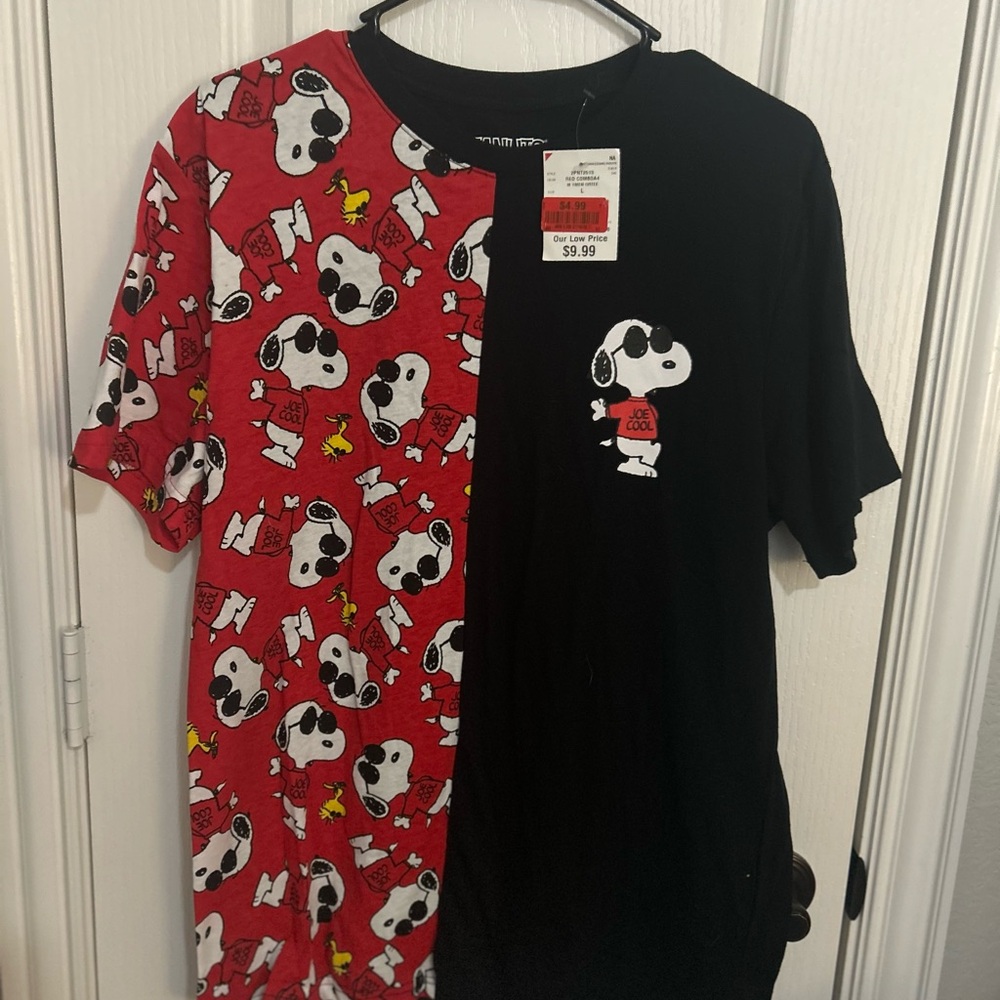Peanuts casual t-shirt, size L (NWT)